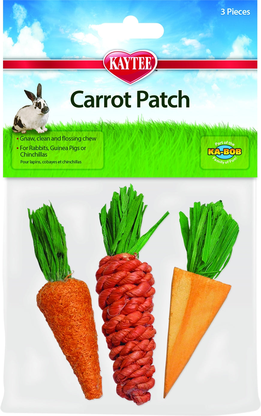 Kaytee Chew Toy Carrot Patch