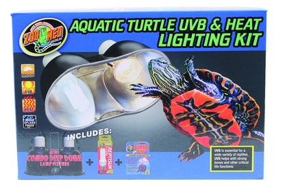 Zoo Med Aquatic Turtle Uvb & Heat Lighting Kit