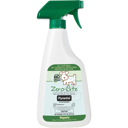 Pyranha Zero-Bite Natural Flea & Tick Pet Spray