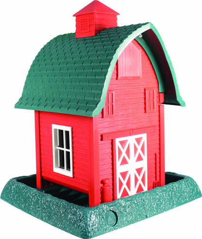 Village Collection Barn Bird Feeder