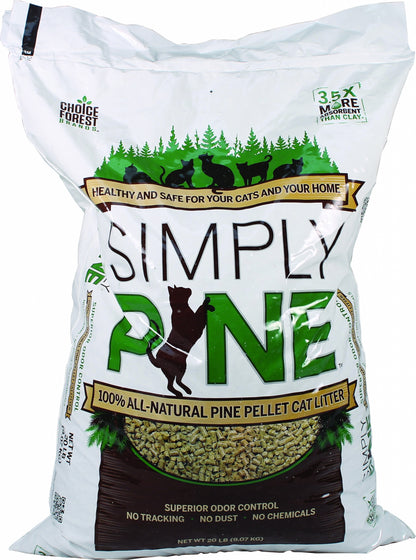 Simply Pine Pellet Cat Litter