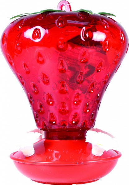 Audubon Strawberry Shaped Hummingbird Feeder