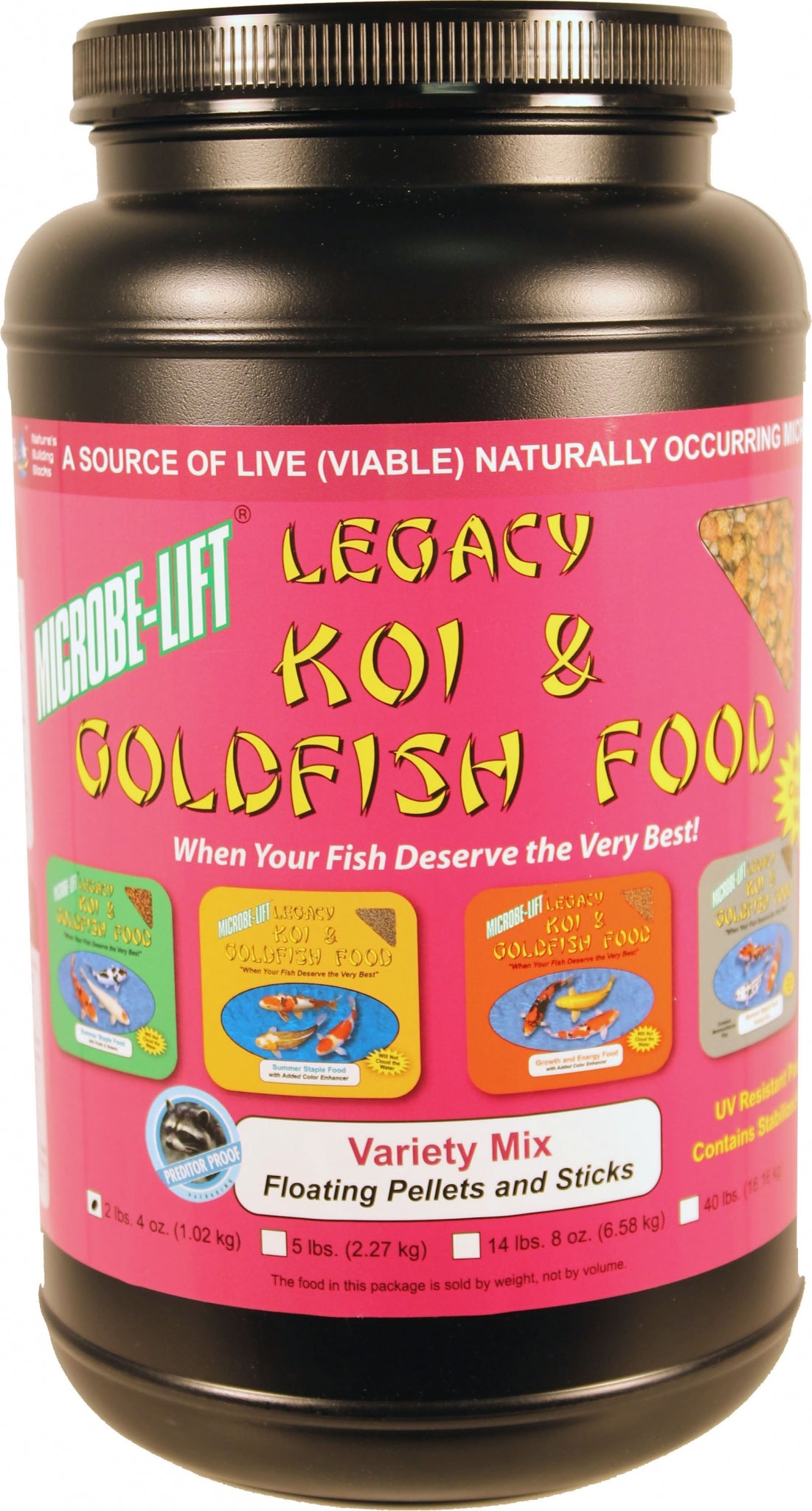 Ecological Laboratories Microbe-Lift All Season Variety Mix Pond Food