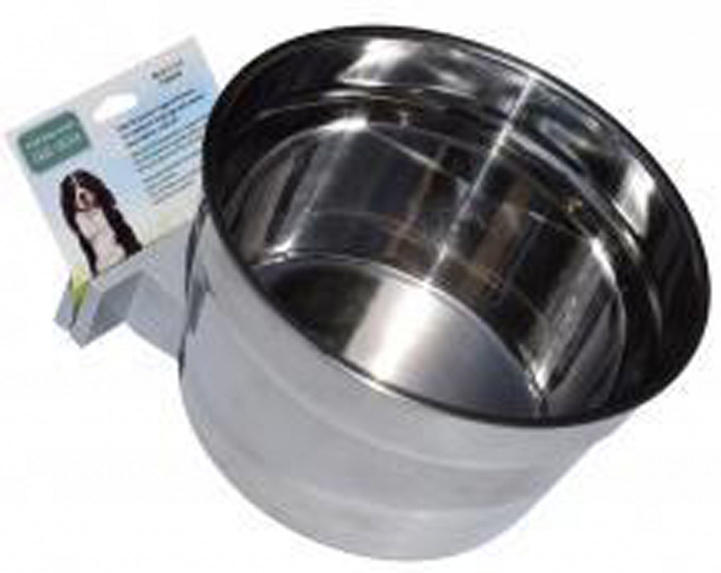 Lixit Stainless Steel Cage Crock Bowl With Bracket