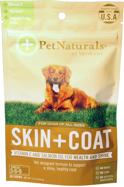 Pet Naturals Skin and Coat Chews for Dogs