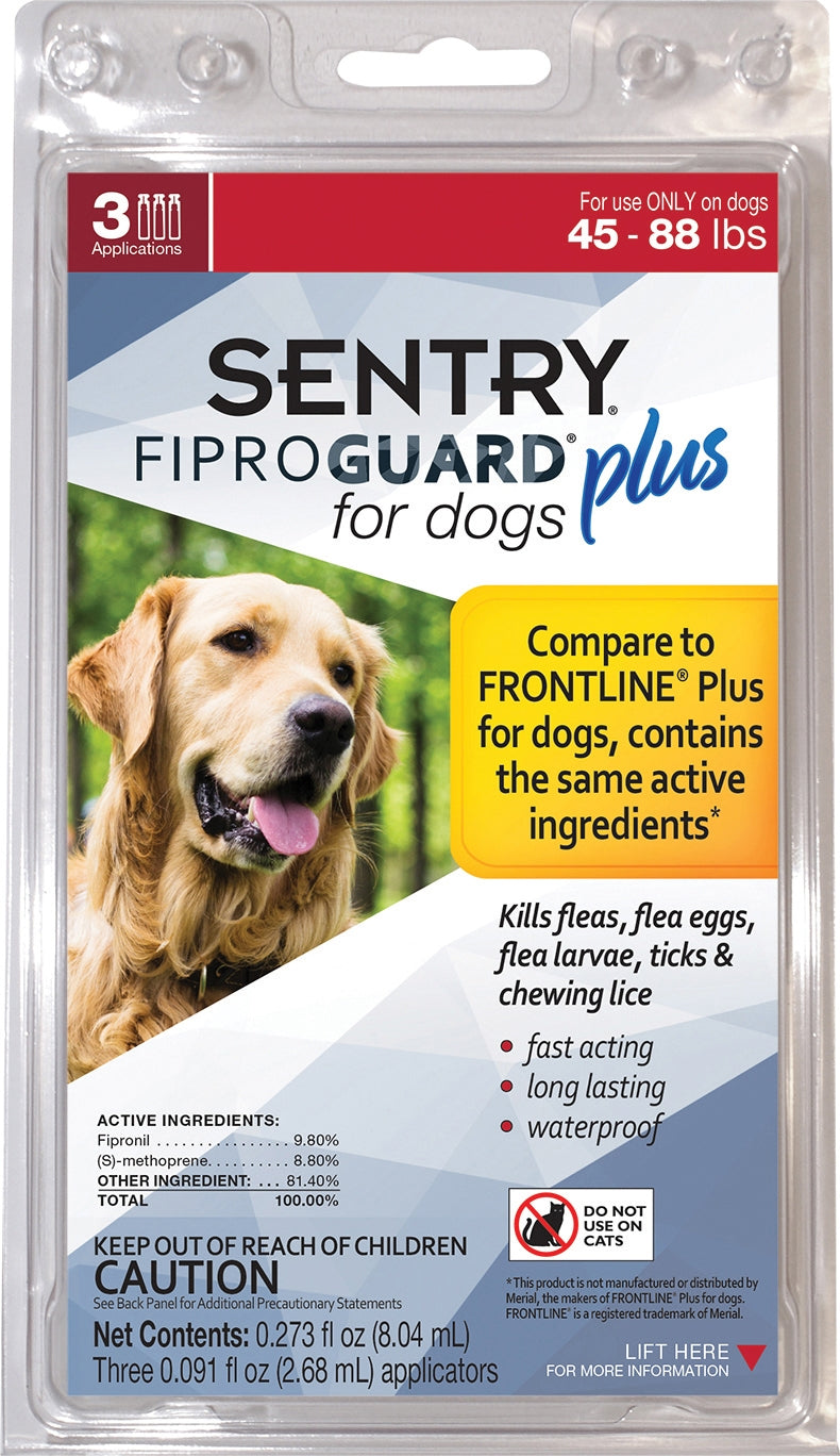 Sentry Fiproguard Plus Dog Flea & Tick Treatment