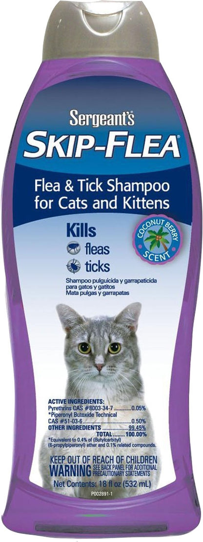 Sergeant's Skip-Flea & Tick Shampoo For Cats