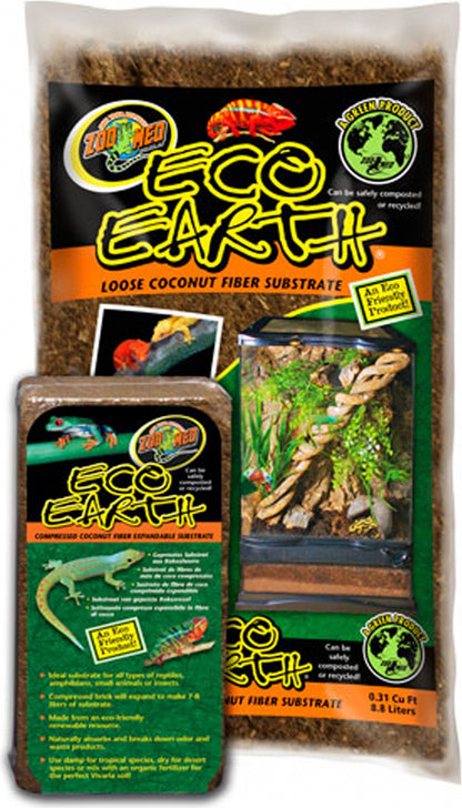 Zoo Med Eco Earth Loose Coconut Fiber Substrate