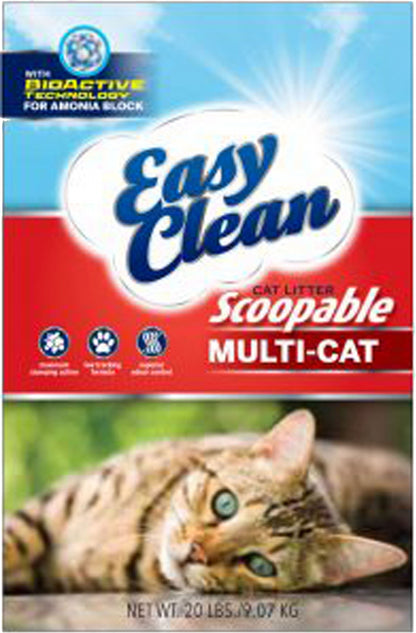 Easy Clean Multi-Cat Scoopable Cat Litter