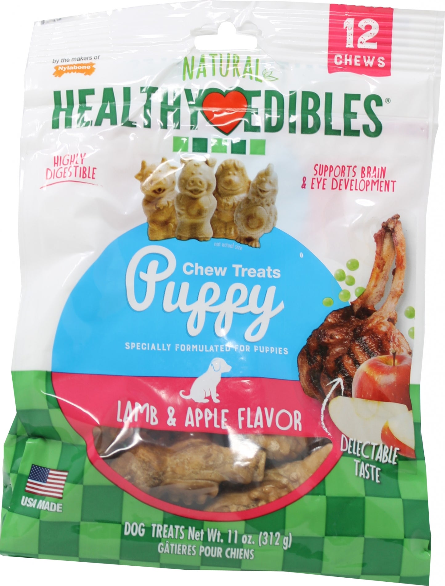 Healthy Edibles Puppy Pals Variety Chew Treat