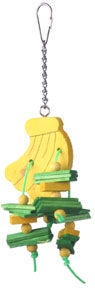 Happy Beaks Banana Bird Toy