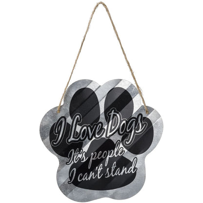 Gift Corral Dog Paw Sign