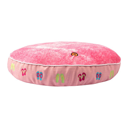 Halo Round Flip Flops Dog Bed