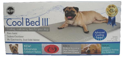 KH Mfg Cool Bed 3 White Cooling Pet Bed