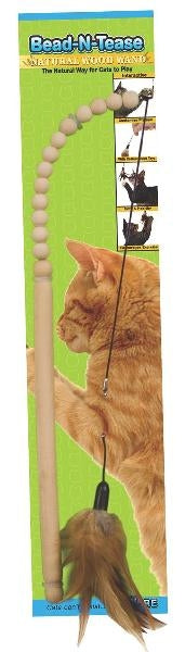 Bead-N-Tease Cat Wand Toy