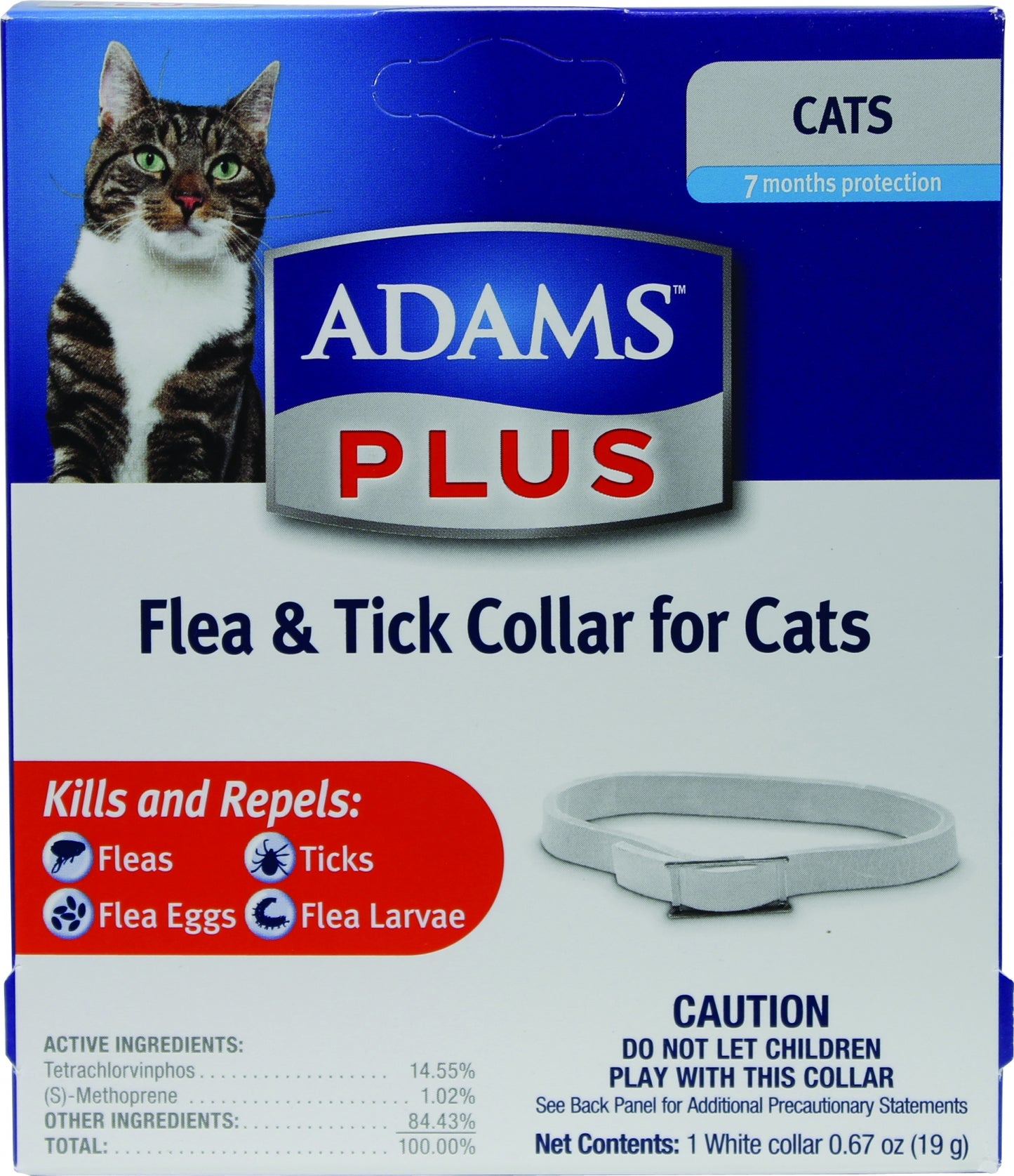 Adams Plus Breakaway Flea Tick Collar